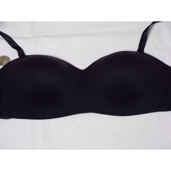 🆕WACOAL Staying Power Wireless Strapless Convertible Bra #854372 Black 38DDD - Picture 7 of 10